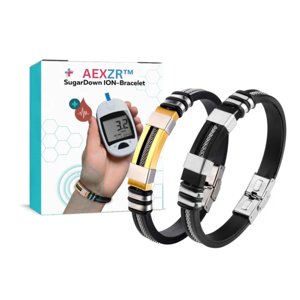 🌟 Official Store | Experience Optimal Glucose Control with AEXZRTM SugarDown ION-Bracelet