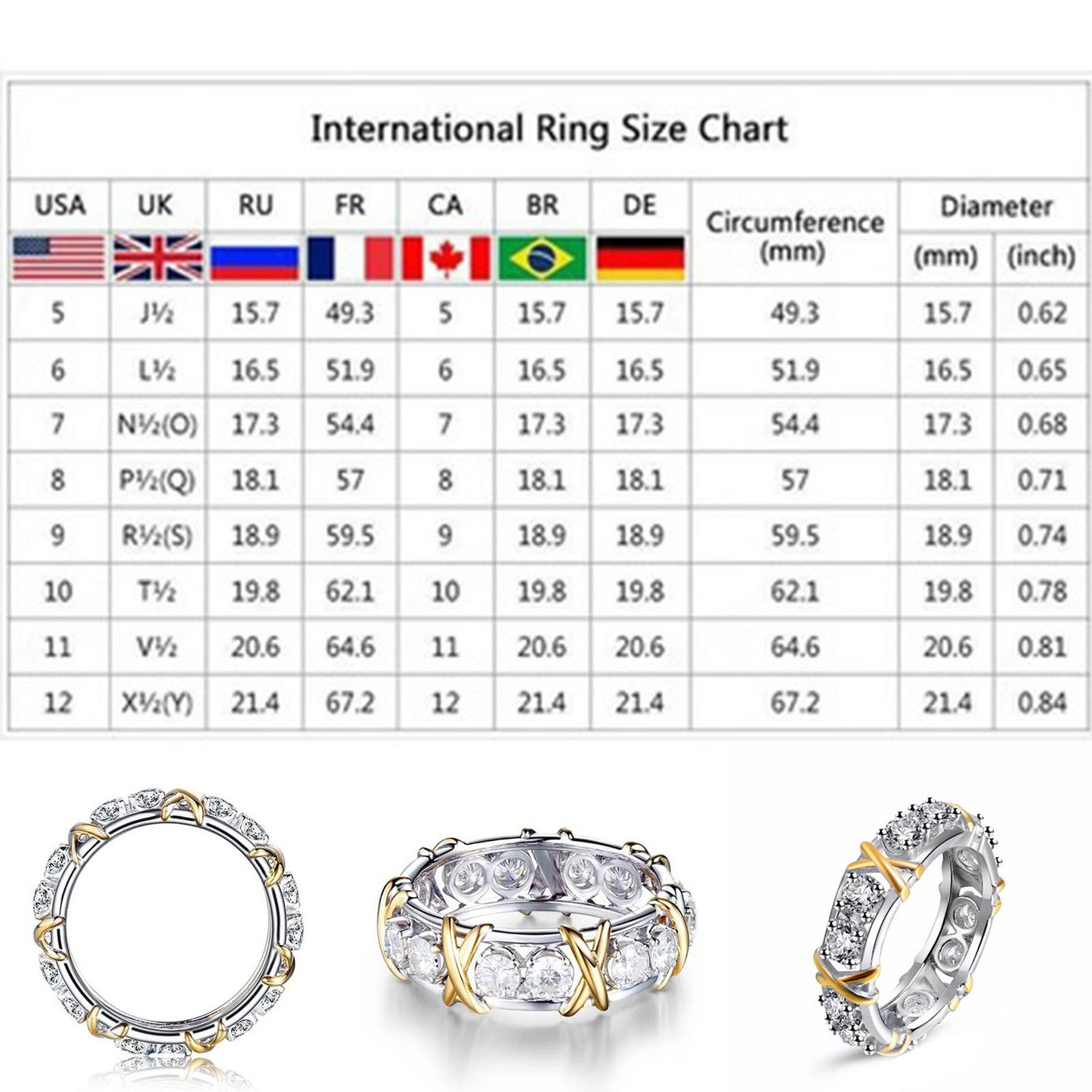 QIAWI™ Magnetology Moissanite Diamond Ring(Limited time discount 🔥 last day)