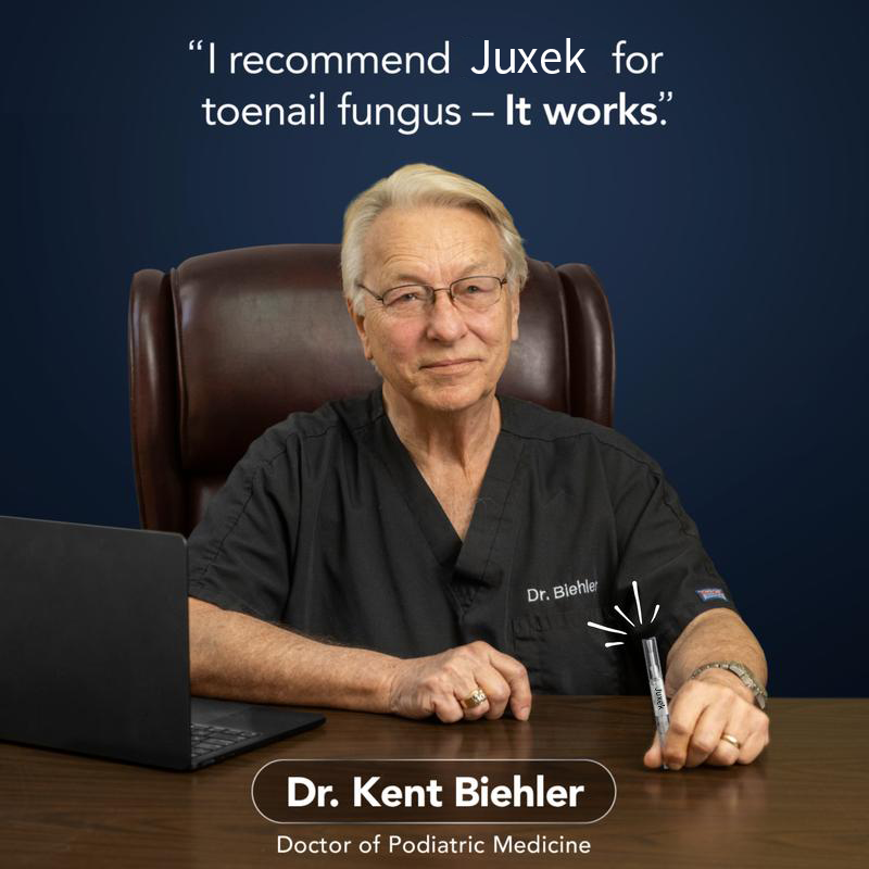 Juxek Toenail Fungus Pen - UNDECYLENIC ACID 25% - Daily Solution for Brittle & Thickened Nails
