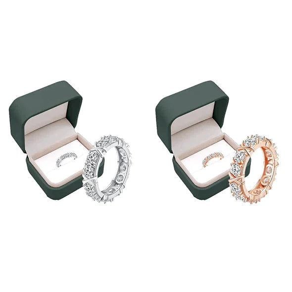 QIAWI™ Magnetology Moissanite Diamond Ring(Limited time discount 🔥 last day)
