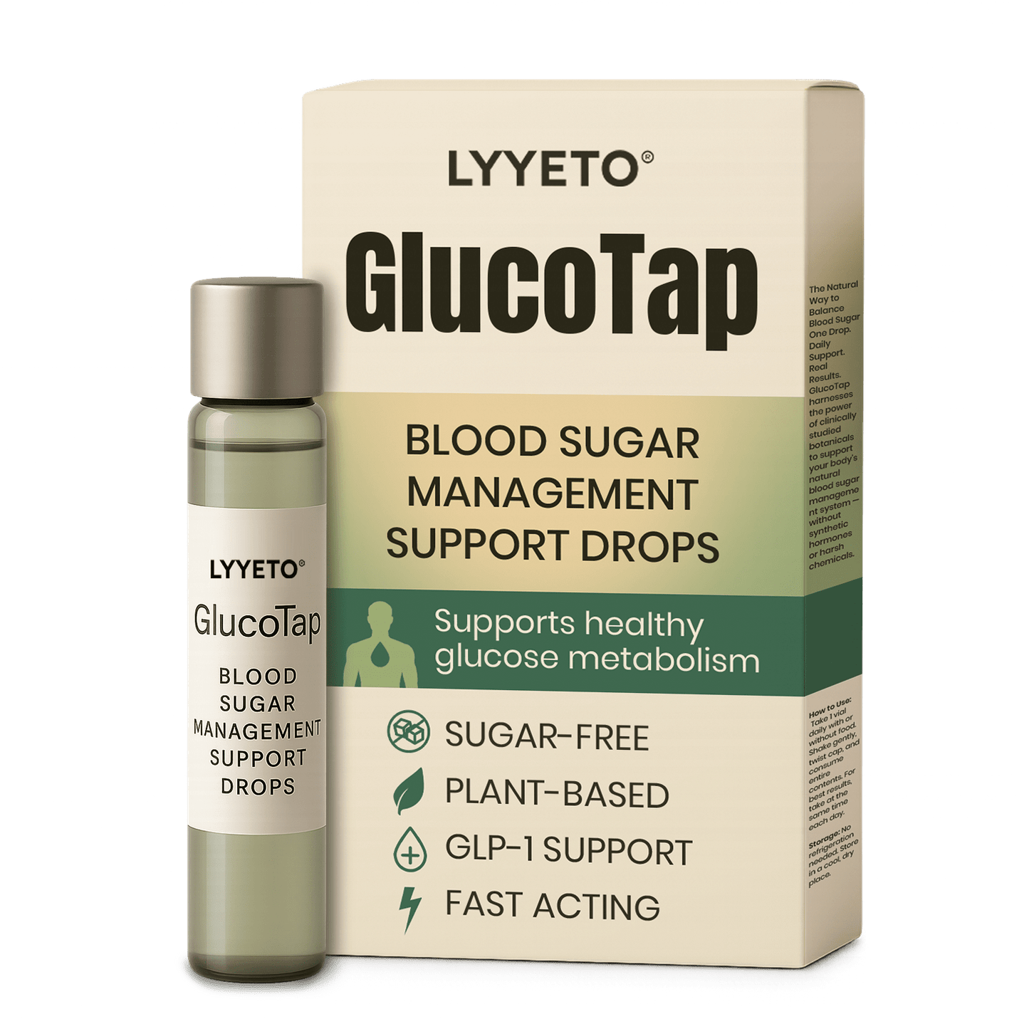 Lyyeto® GlucoTap Blood Sugar Management Support Drops ✨6