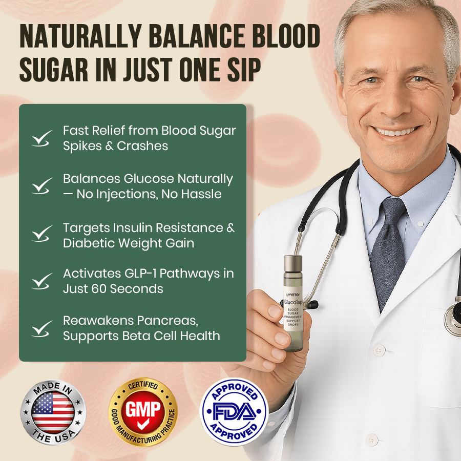 Lyyeto® GlucoTap Blood Sugar Management Support Drops ✨6