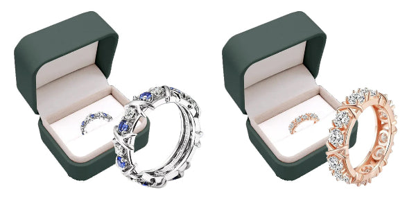 QIAWI™ Magnetology Moissanite Diamond Ring(Limited time discount 🔥 last day)