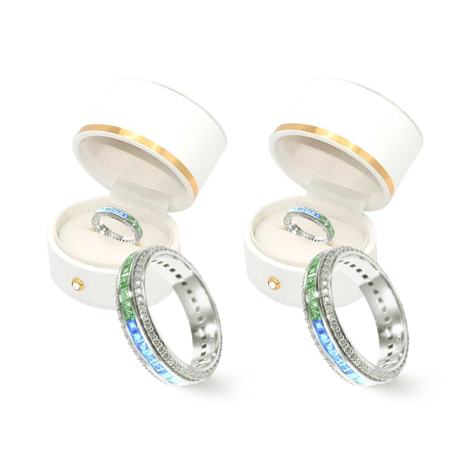 Magnetology Diamond Rainbow Spin Ring(Limited Time Discount 🔥 Last Day)