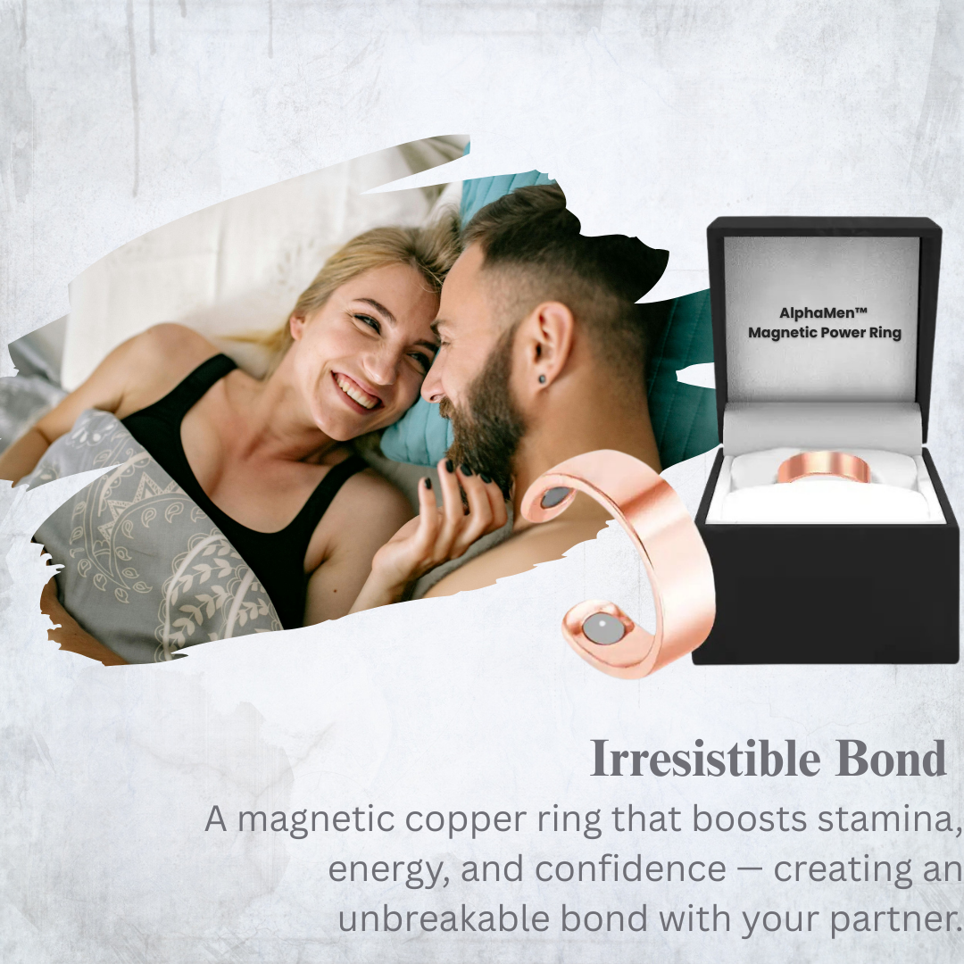 AlphaMen™ Magnetic Power Ring ( BUY 1 GET 1 FREE FOR TODAY ONLY )