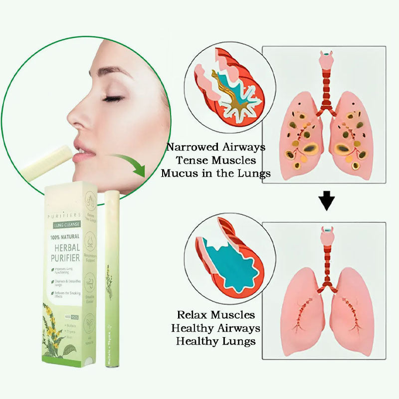 🌿BBOJI™ Mullein Relaxation Stick – Soothes Lungs, Detoxifies, Freshens Breath🔥🔥