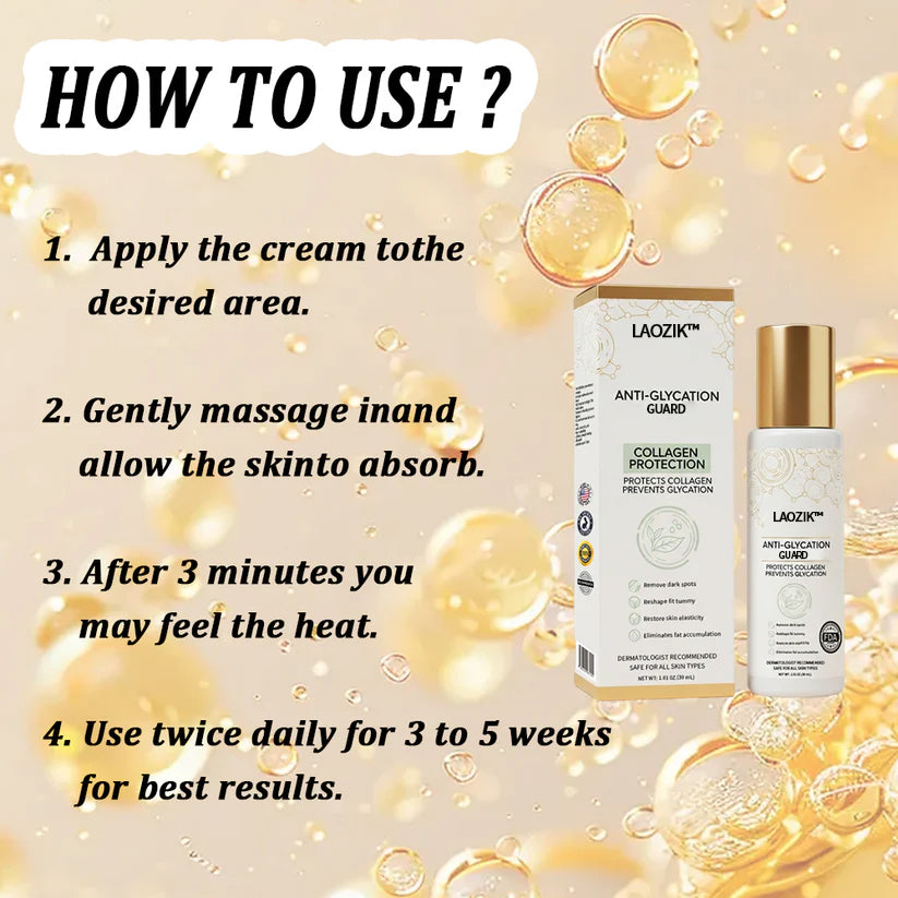 LAOZIKTM Anti-Glycation Guard Firming Cream: Dermatologist Reveals the True Culprit of Sagging Skin After 40đ„