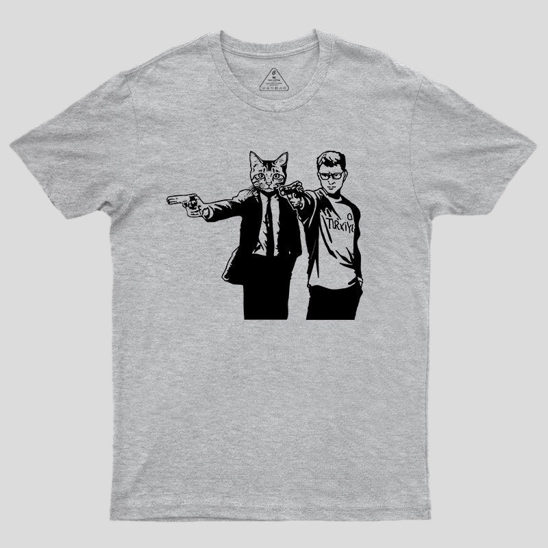 Yusuf Dikec and His Sharpshooter Cat T-Shirt