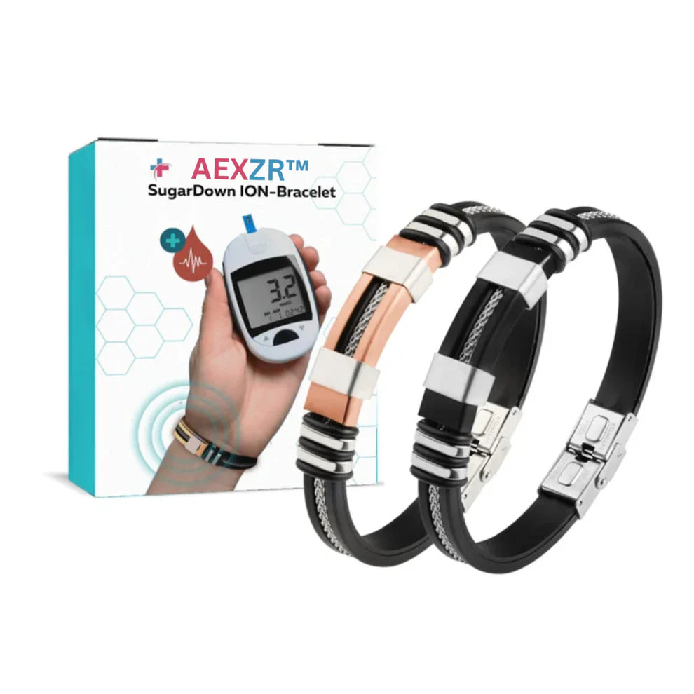 🌟 Official Store | Experience Optimal Glucose Control with AEXZRTM SugarDown ION-Bracelet