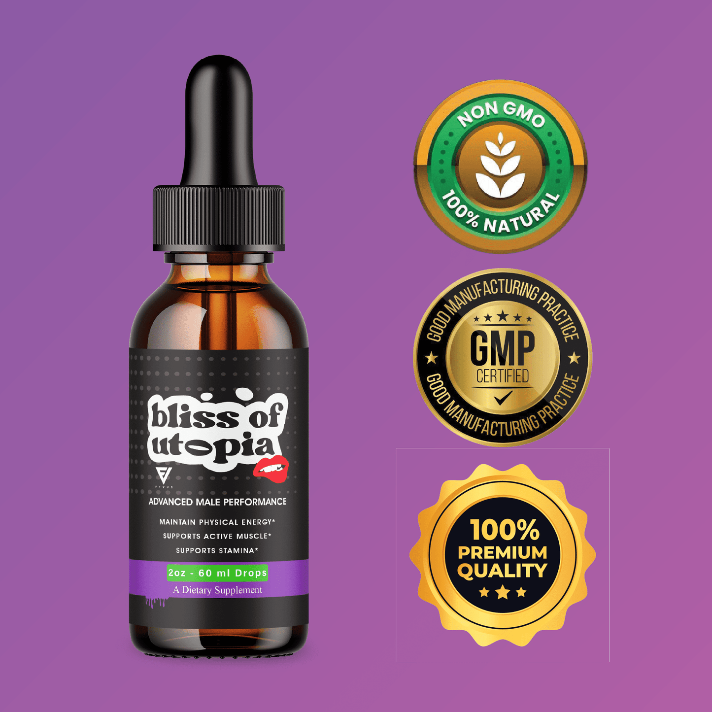 🌸✨Last Day Discount: 70% OFF🌸Bliss of Utopia® Drops