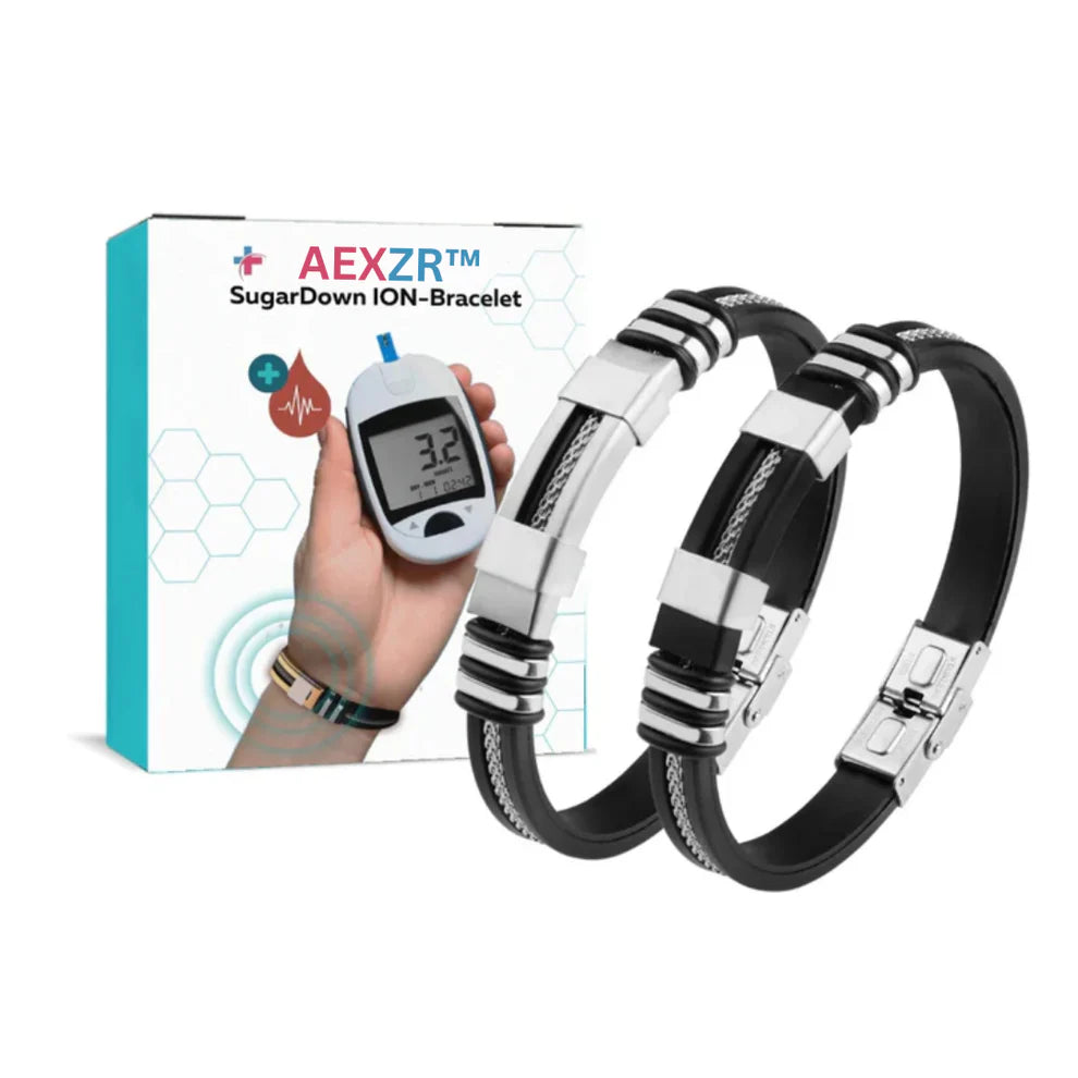 🌟 Official Store | Experience Optimal Glucose Control with AEXZRTM SugarDown ION-Bracelet