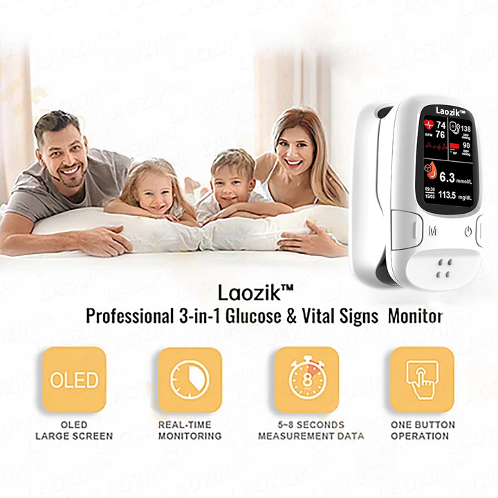LaozikTM Develops Newly Launched Non-Invasive Smart Glucose Meter ✅made in the USA✅🔥Limited stock available!🔥