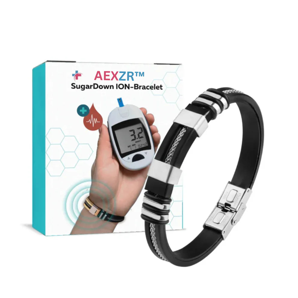 🌟 Official Store | Experience Optimal Glucose Control with AEXZRTM SugarDown ION-Bracelet