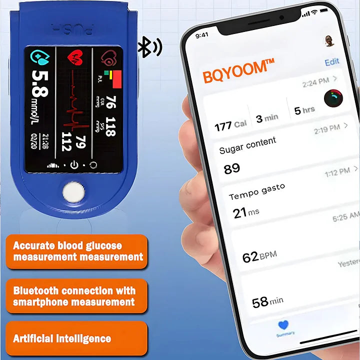 ✅Official Store: Nationwide Subsidy Available| BQYOOMM BloodSight Non-Invasive Health Monitor🏆99.9% Accuracy