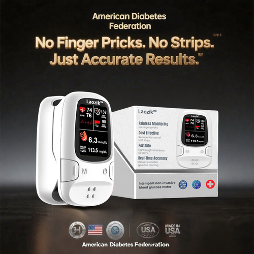 LaozikTM Develops Newly Launched Non-Invasive Smart Glucose Meter ✅made in the USA✅🔥Limited stock available!🔥