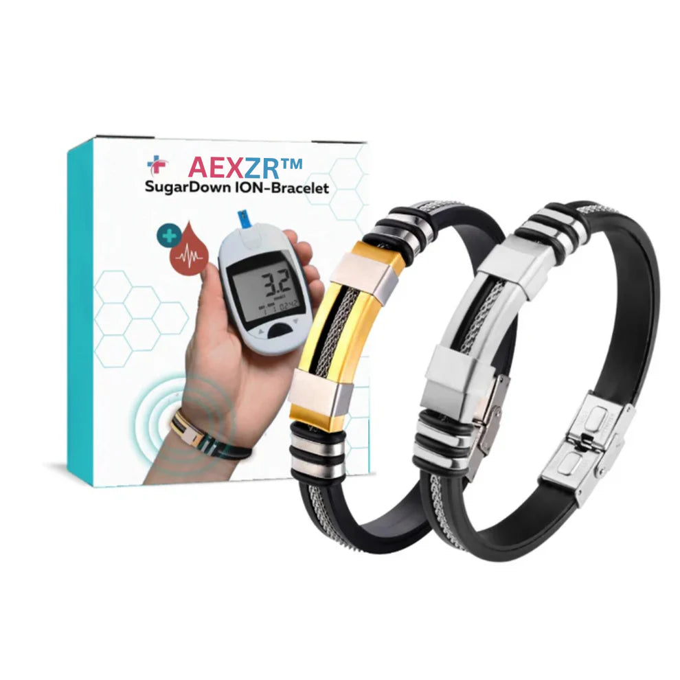 🌟 Official Store | Experience Optimal Glucose Control with AEXZRTM SugarDown ION-Bracelet