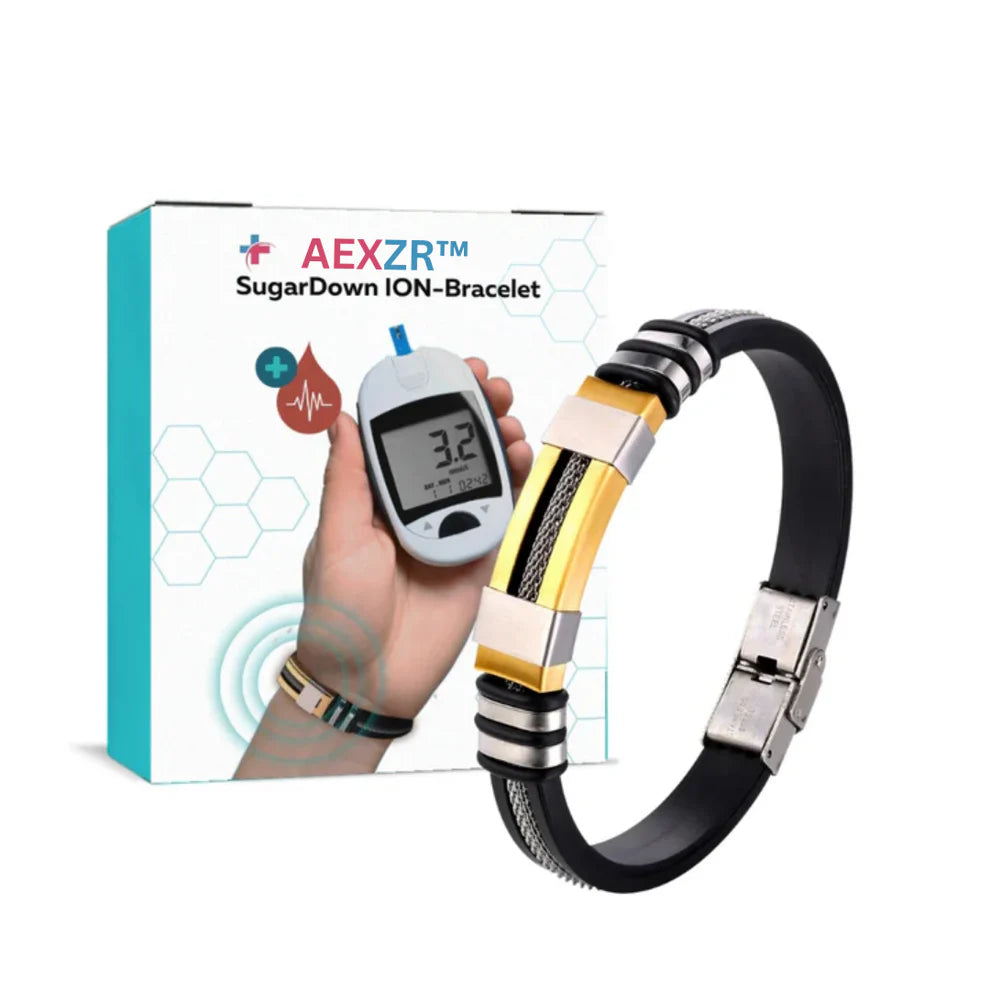 🌟 Official Store | Experience Optimal Glucose Control with AEXZRTM SugarDown ION-Bracelet