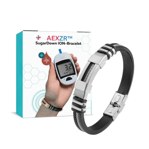 🌟 Official Store | Experience Optimal Glucose Control with AEXZRTM SugarDown ION-Bracelet