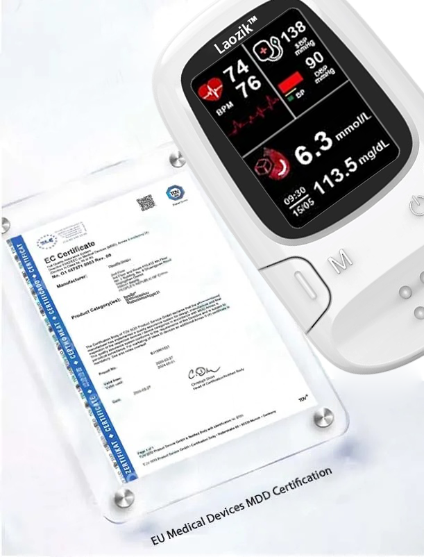 LaozikTM Develops Newly Launched Non-Invasive Smart Glucose Meter ✅made in the USA✅🔥Limited stock available!🔥