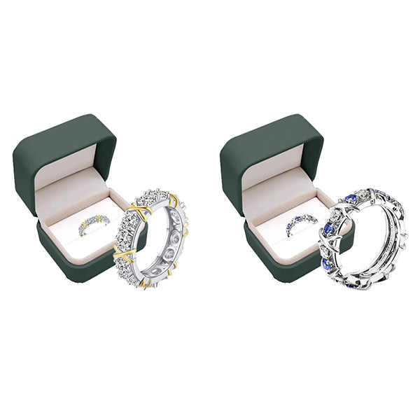 QIAWI™ Magnetology Moissanite Diamond Ring(Limited time discount 🔥 last day)