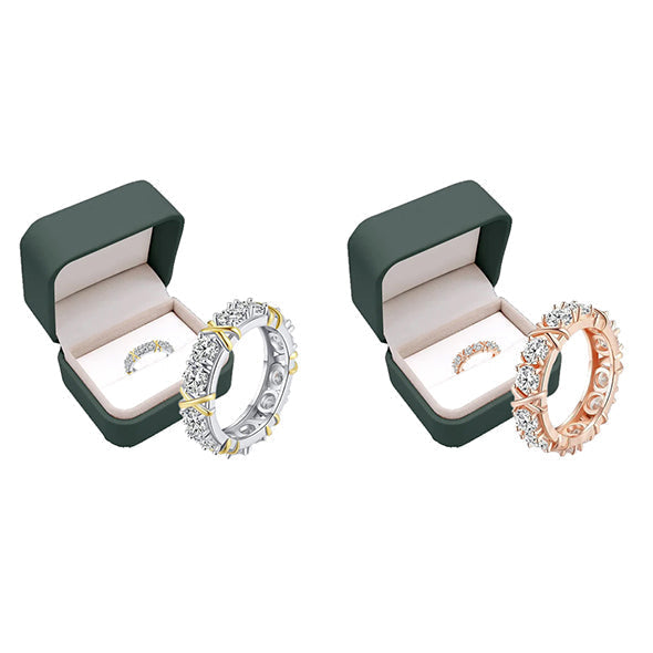 QIAWI™ Magnetology Moissanite Diamond Ring(Limited time discount 🔥 last day)