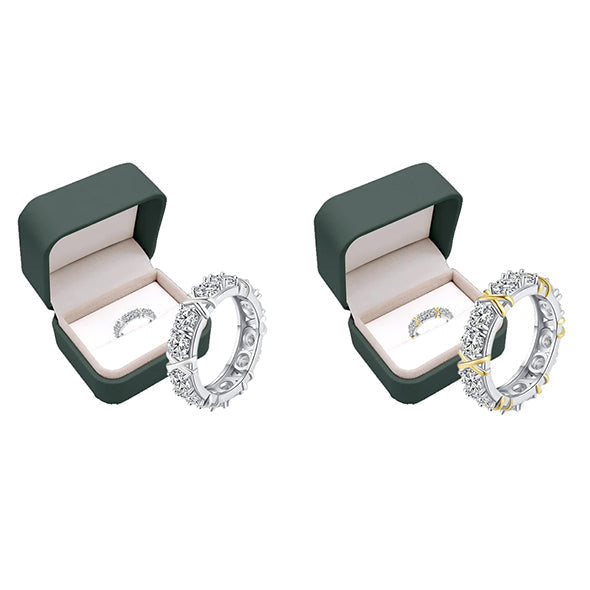 QIAWI™ Magnetology Moissanite Diamond Ring(Limited time discount 🔥 last day)