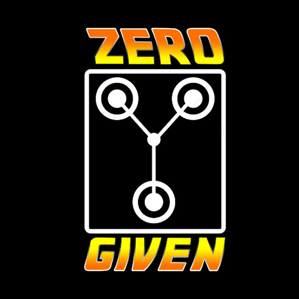 Zero Flux Given Geek T-shirt