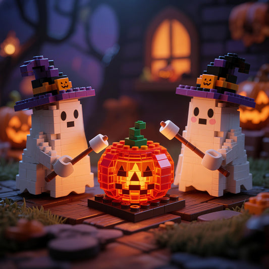 2025 Limited Edition-- Halloween Ghost Brick Set👻
