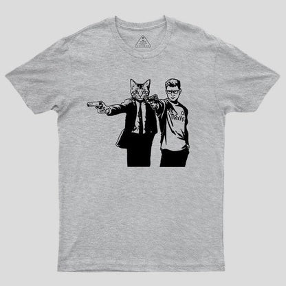 Yusuf Dikec and His Sharpshooter Cat T-Shirt