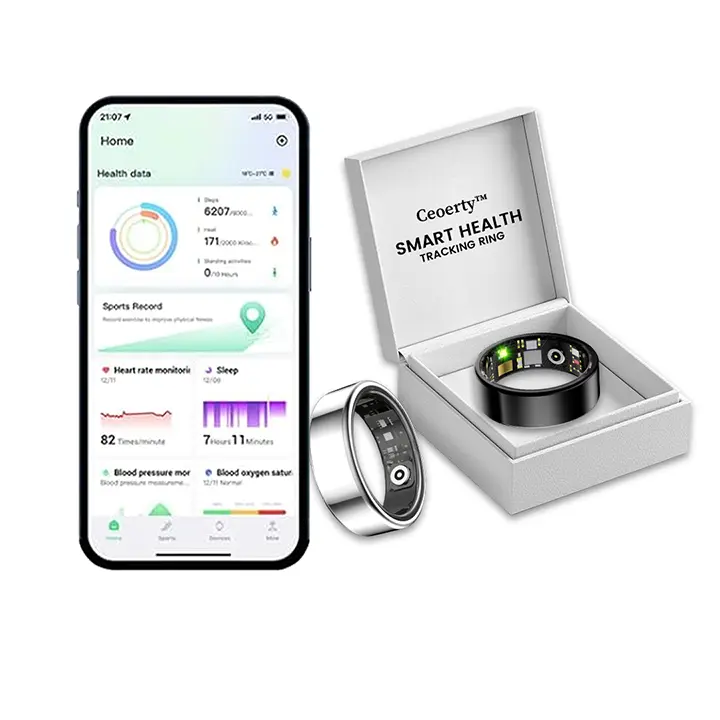 CeoertyTM Smart Health Ring