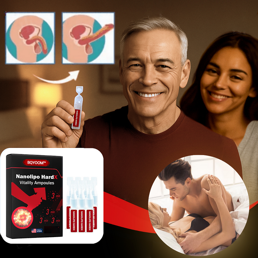 BQYOOMTM Nanolipo HardX Vitality Ampoules (70% OFF ENDS IN 10 MINUTES)