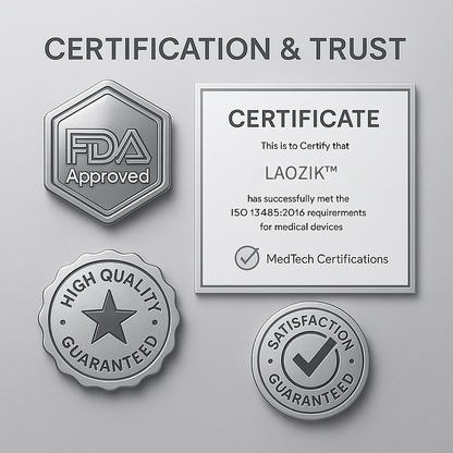 LAOZIKTM AdaptableFit Functional Dentures – Made in the USA & FDA-Certified