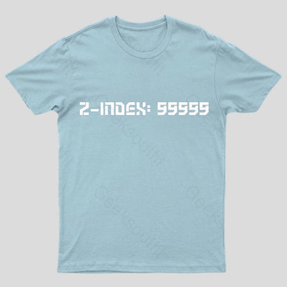 Z-Index 99999 Nerd T-Shirt